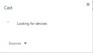 Searching for available devices