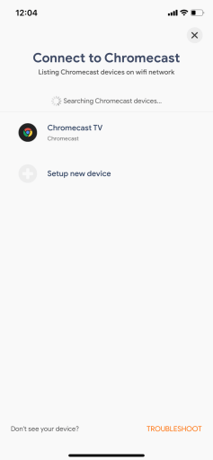 Chromecast RingCentral Meetings