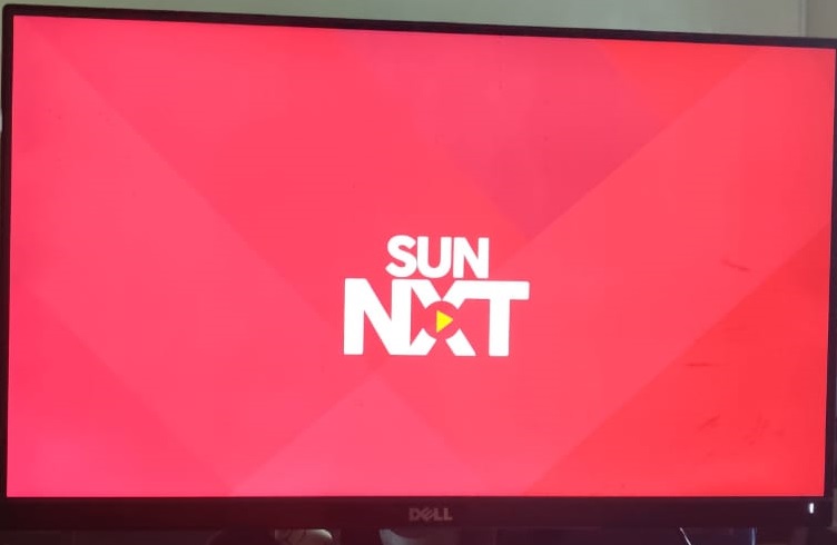 Chromecast Sun Nxt on TV