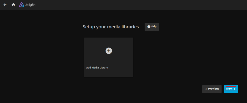 Select media library