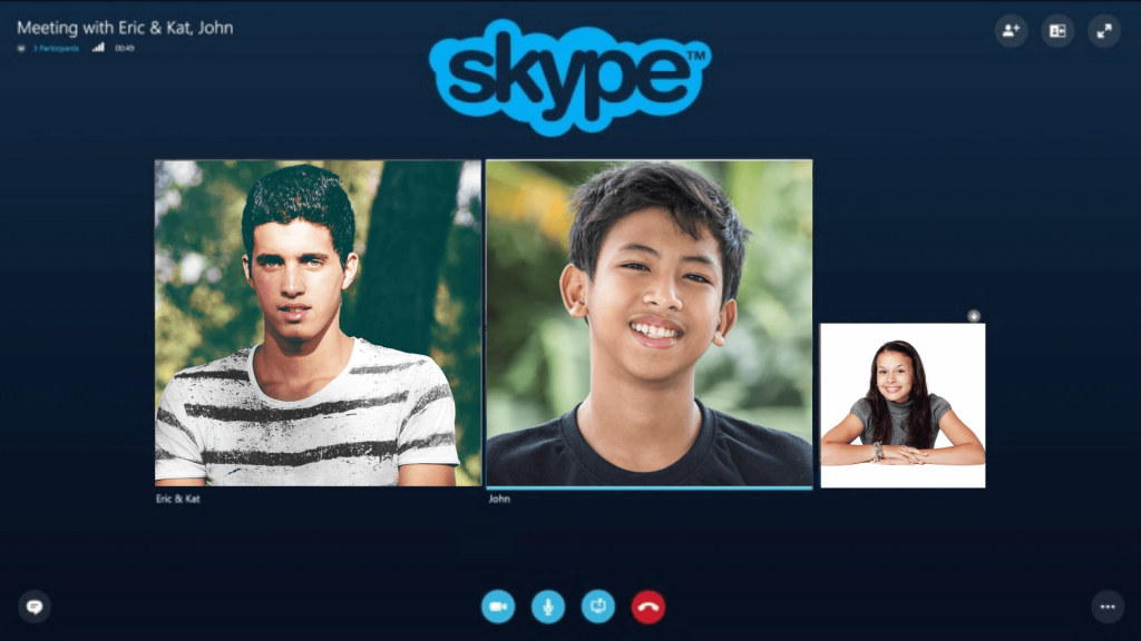 Skype on Google TV