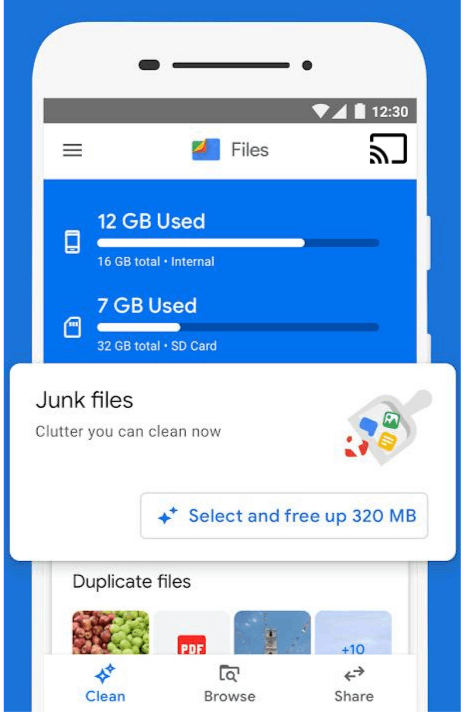 Chromecast Google Files