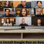 Google Duo on Google TV
