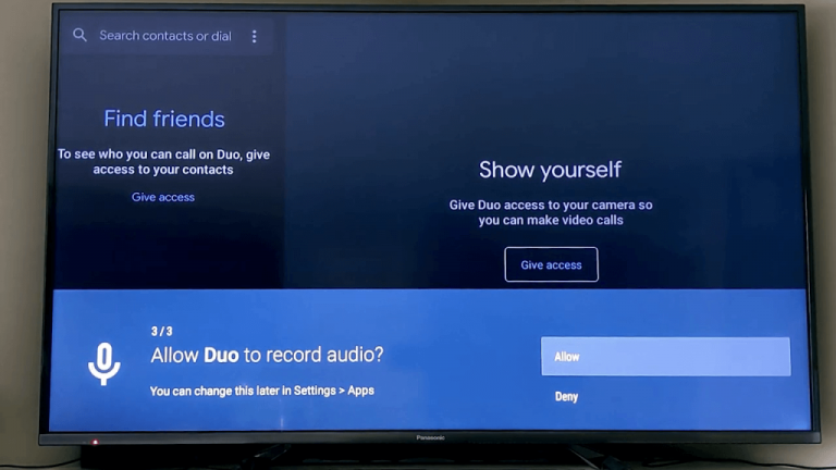 google duo apk for android tv