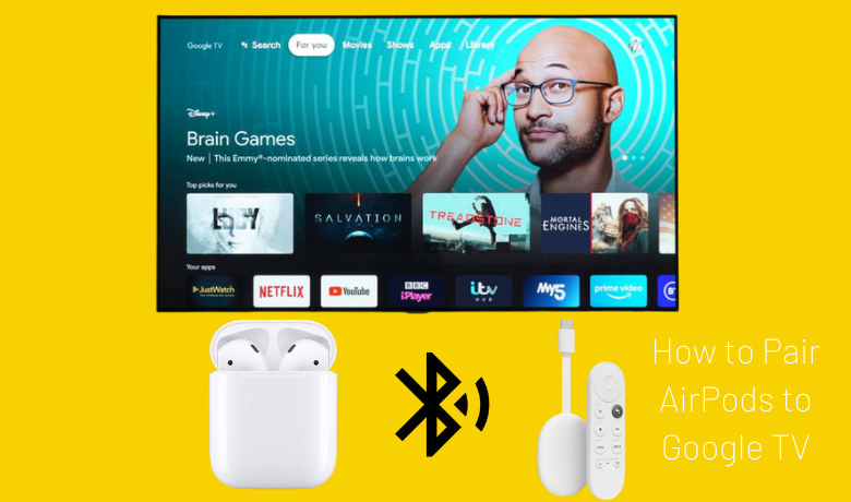 How to Pair AirPods with Google TV