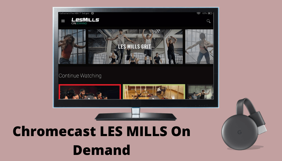 How to Chromecast LES MILLS on Demand