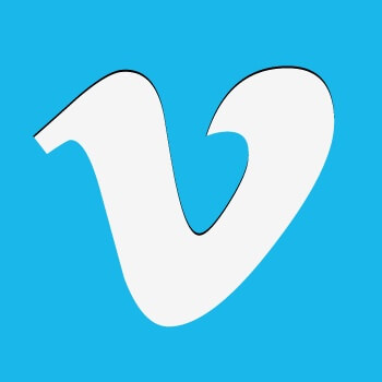 Vimeo logo. Twitch on Google TV