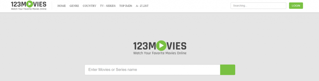 Go to the 123movies site