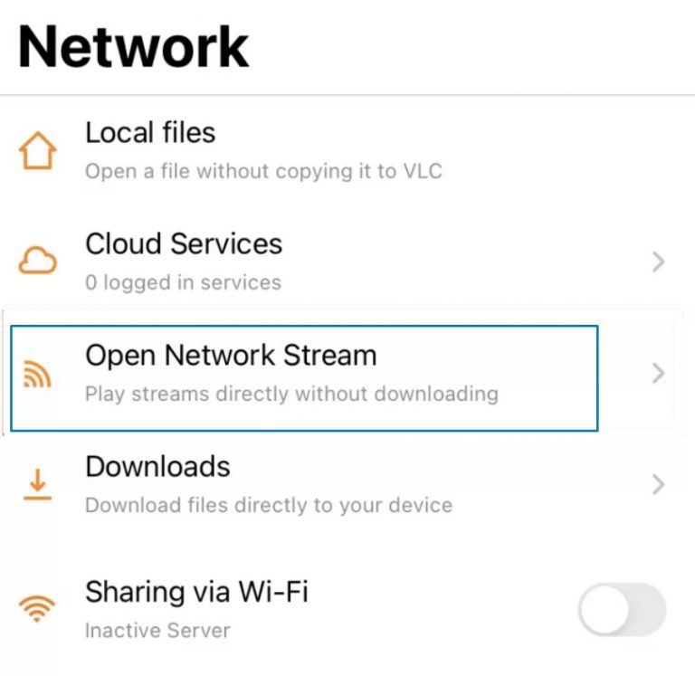 Open Network Stream - IPTV on Chromecast