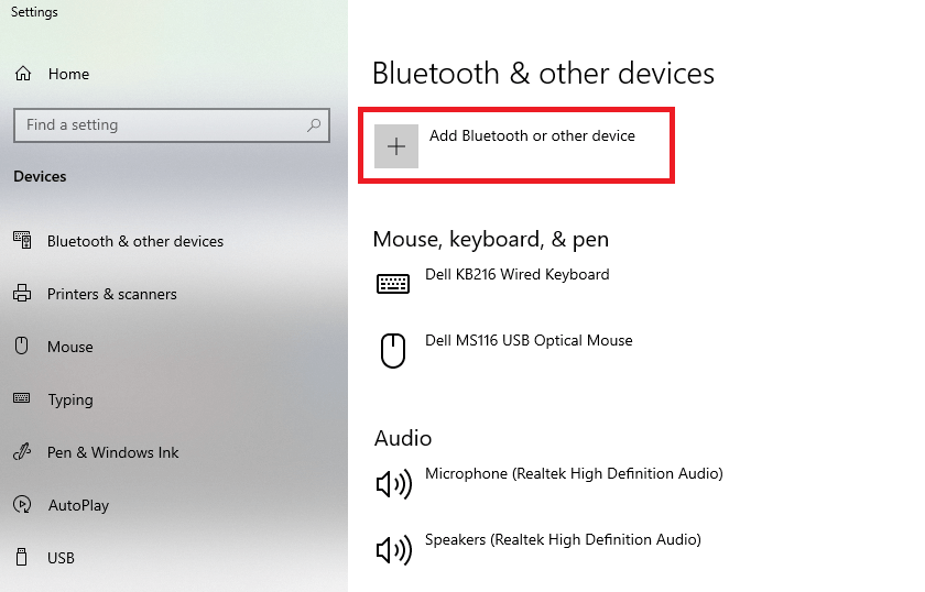 Add Bluetooth or other device - Chromecast Windows 11