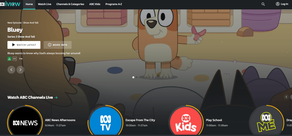 Chromecast ABC iview app from PC