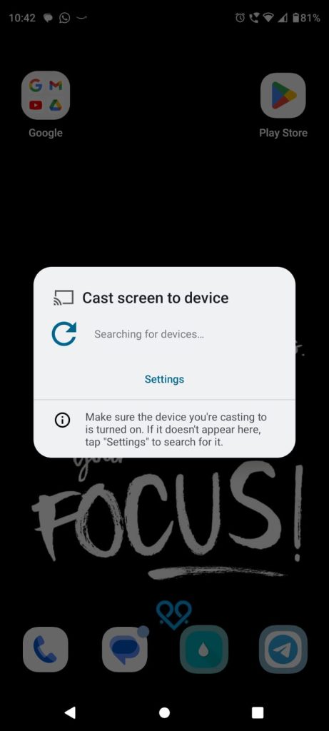 Screen Mirror GoToMeeting to Chromecast