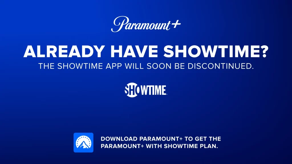 Showtime and Paramount Plus Merger